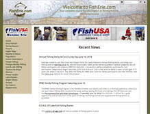 Tablet Screenshot of fisherie.com